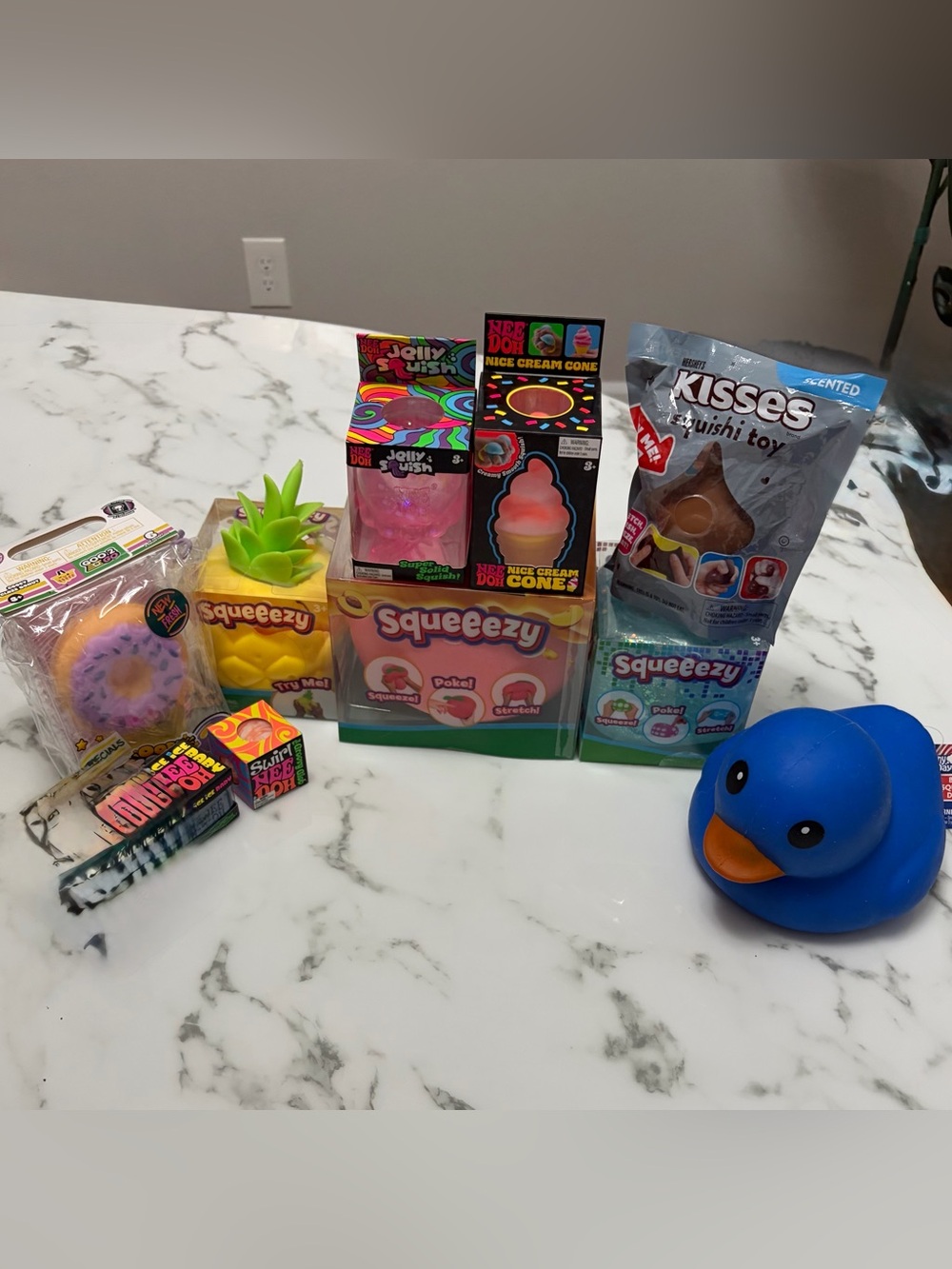 Set of NeeDoh and Squishies